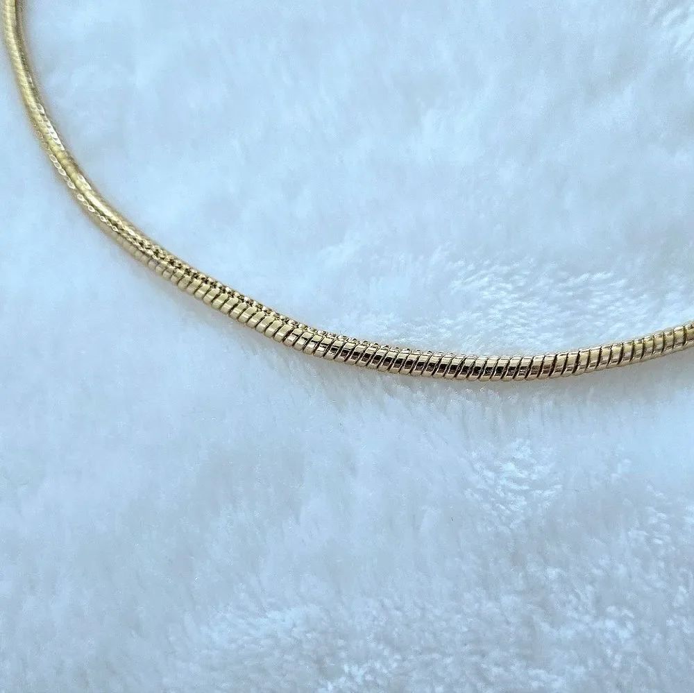 House🏠 of Harlow 1960 Gold💛 Round Serpentine Chain⛓️ Necklace - NIB - Picture 9 of 16
